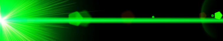 Image Green Laser Beam Higher-Power Lasers Image Better Deeper Faster Banner