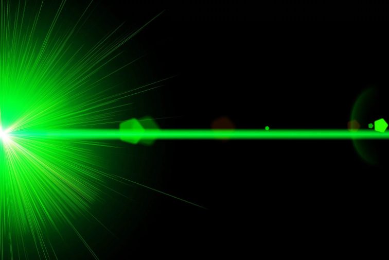 Image Green Laser Beam Higher-Power Lasers Image Better Deeper Faster