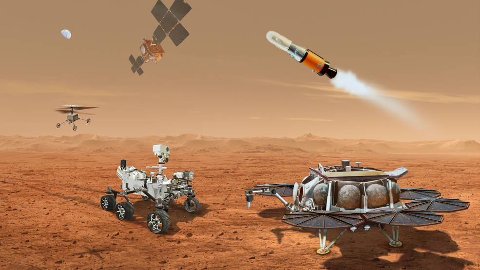 Image Industry News NASA Inspire Global Collaboration Research Mars Samples