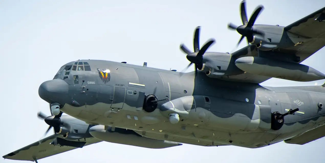Image Industry News AC-130J Ghostrider Gunship Deters Enemy Ground Forces with Ominous Green Beam
