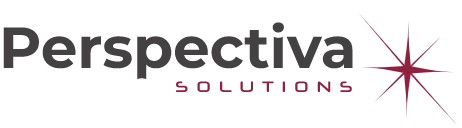 image of the Perspective Solutions logo with a laser scatter star graphic
