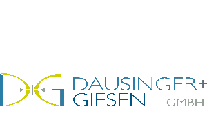 dausinger and giesen logo with stylized 'D + G' symbol