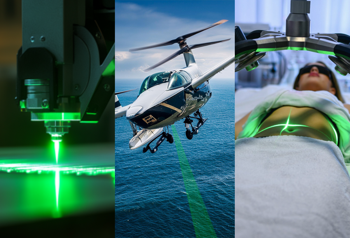 Green lasers | 500-559nm, pulsed CW & diode lasers | shop RPMC