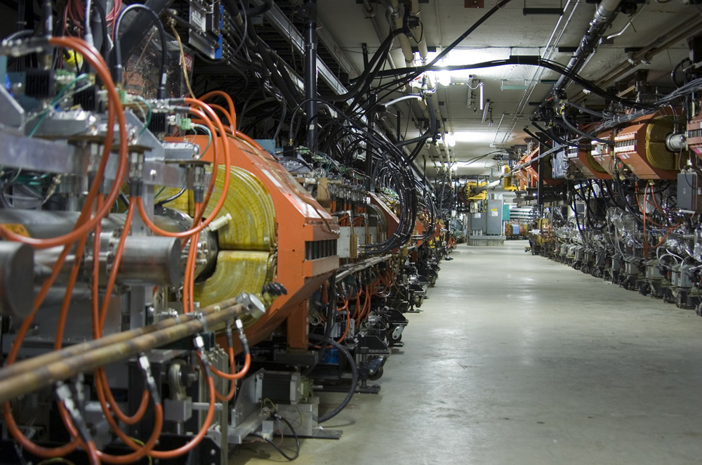 inner workings and electronics of a large magnetic chamber facility